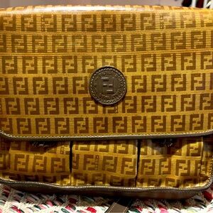 VINTAGE FENDI Zucchino Crossbody